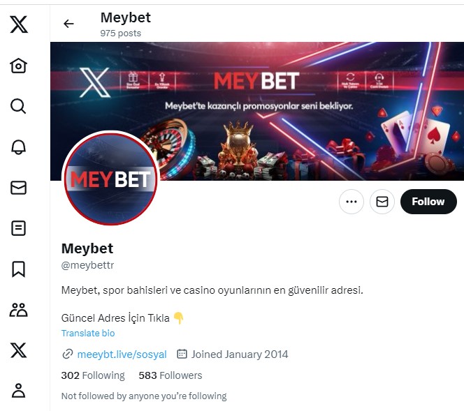 Meybet Twitter